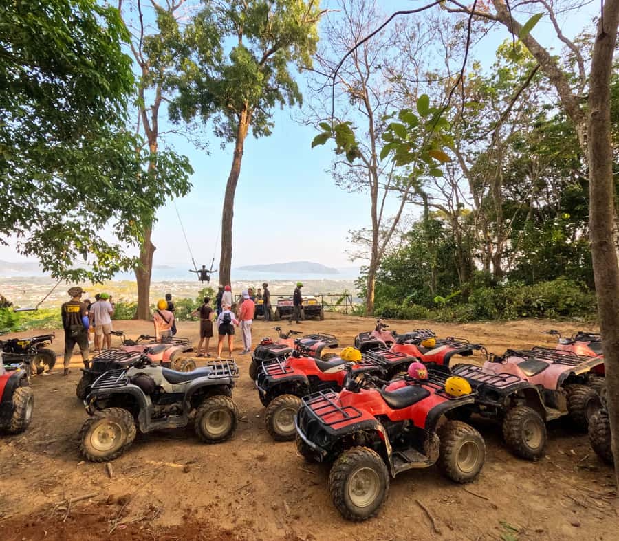 Phuket: ATV and Zipline Panoramic Adventure - ATV ride: what you’re really doing out there