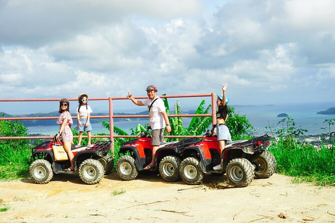 Phuket ATV Tour to Big Buddha View Point and Zipline Adventure - Your Exact Flow of the Day: Pickup to Mountain Start to Return