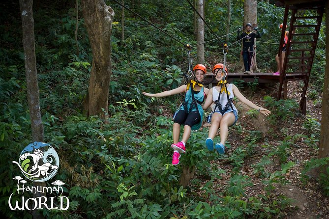 Phuket Hanuman World Combine Zipline Adventure Tickets - From Your Hotel to Hanuman World: The 4-Hour Flow