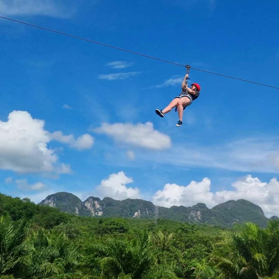 Phuket: Monkey Cave, Water Rafting, Zipline with ATV Option - Zipline in the Treetops: The 150-Meter Lines Reality Check