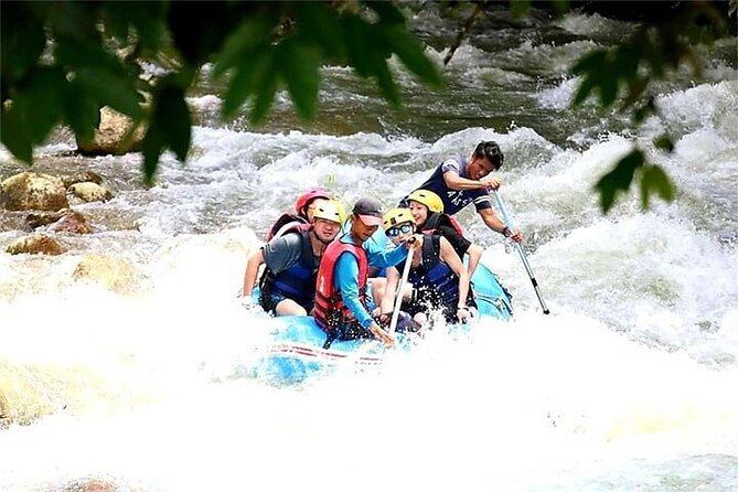 Phuket-Phang Nga: White Water Rafting 7 km.-Zipline-ATV-Lunch - Pickup and the first stop: Buddha Temple Cave