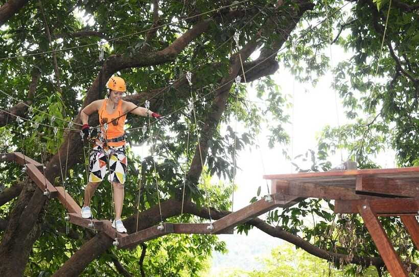 Phuket: Tickets to Zipline & Aerial Adventure Parks - Safety Harnesses and Guided Obstacle Courses: How This Feels Confident, Not Chaotic