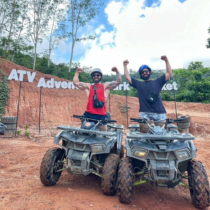 Phuket Ultimate Combo: Jungle ATV & Zipline Adventure - Jungle ATV Park: Mud, Turns, and Guides Who Actually Watch You