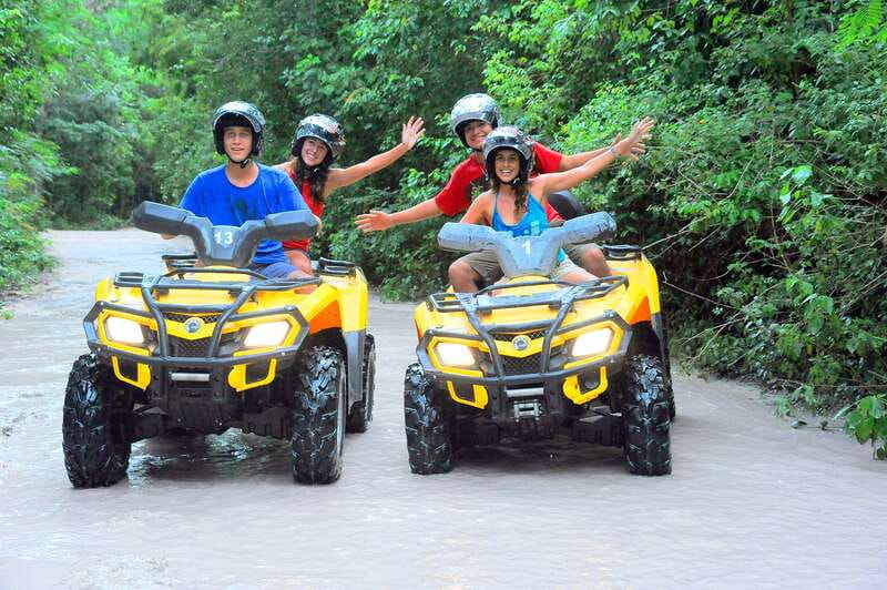 Playa del Carmen: ATV Xtreme & Zipline Experience - Flying the 70-Foot Zip Line: what it’s like over the jungle