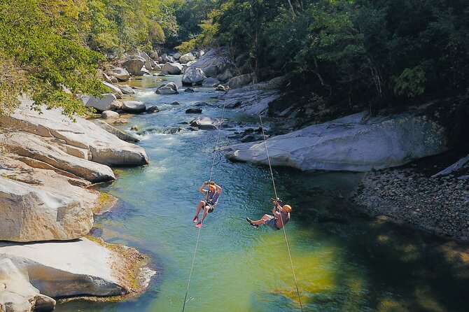 Puerto Vallarta Best Zipline Canopy + Tequila and Speed Boat Ride - Key highlights
