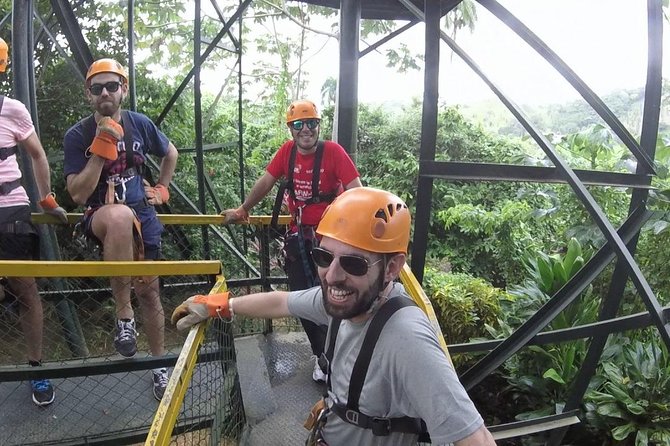 Punta cana: Half-Day Zipline Tour - The actual ride: 18 platforms and 12 ziplines in Cap Cana