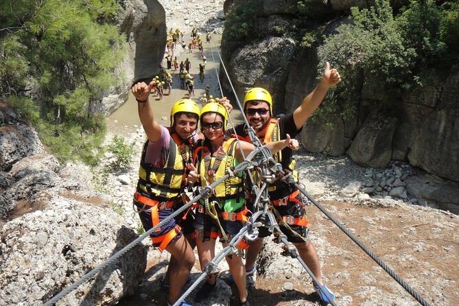 Rafting at Koprulu Canyon with Zipline Incl. Lunch f/Alanya - Gear and clothing: what you should bring (because sport shoes aren’t included)