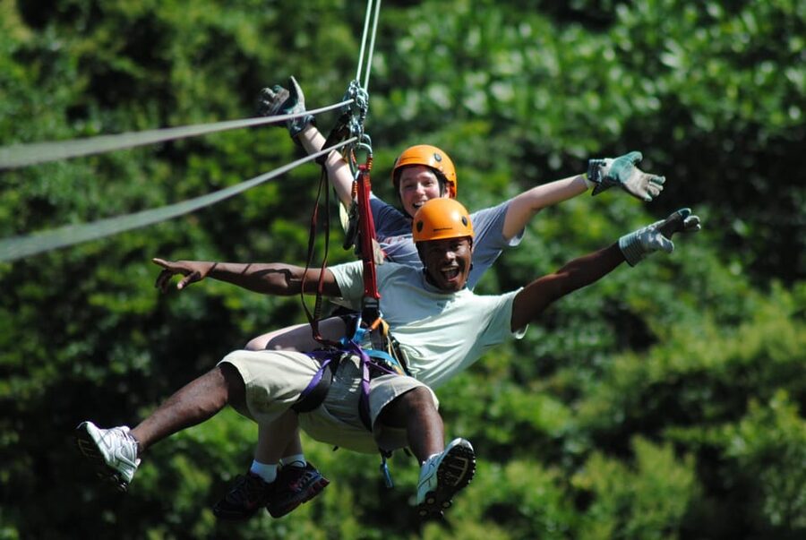 Rafting, Buggy or Quad, Zipline, Canyoning (4 in 1) Tour - Zipline across Köprülü Canyon: fast views, short time