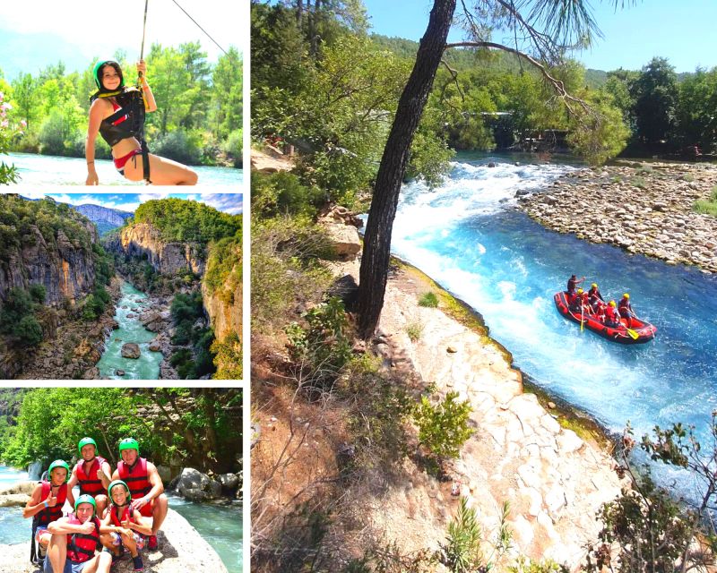 Rafting, Canyoning & Zipline, : 3-in-1 Adrenaline Tour - Zipline over the canyon and the river: fast thrills with real altitude