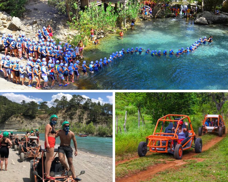 Rafting, Quad or Buggy Ride, Zipline, Jeep Tour Super Combo - Quad or Buggy Ride Along the River: Adrenaline With Clear Expectations