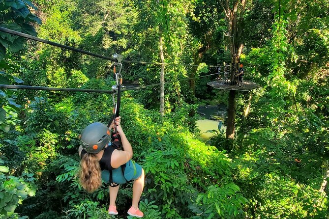Rainforest and Junglequi Zipline Combo Tour - Flying over Puerto Rico: what the 9 zip lines really feel like