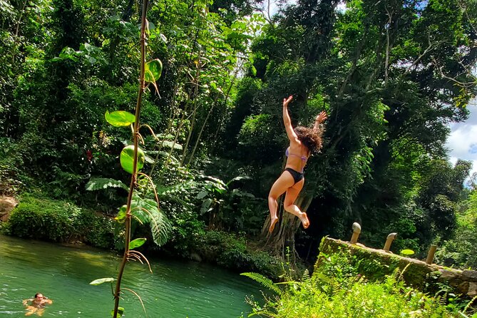 Rainforest and Junglequi Zipline Combo Tour - Junglequí nature walk and natural pools: when the day goes by the weather