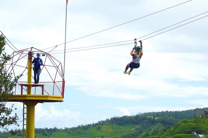 Rainforest Zipline in Foothills of the National Rainforest - The Course: From First-Timer Friendly to the Longest Eastern Zips