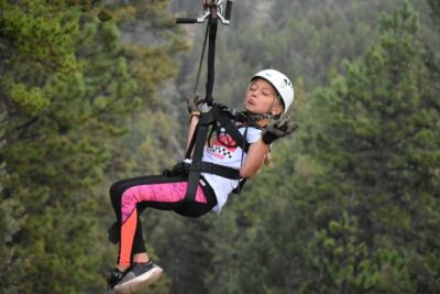 Rocky Mountain 6-Zipline Adventure on CO Longest and Fastest! - The Short Uphill Hike Before You Start Flying