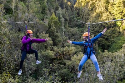 Rotorua’s Ultimate Zipline: 6 ziplines, 400 m Tandem, Cliff Walk - The Six Ziplines: Tandem Zipline Speed Meets Variety