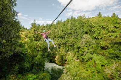 Rotorua Ziplines - Okere Falls Experience - The meeting point and start: what to expect before you zip