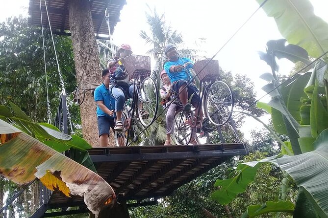 Samui Zipline Explore and Connect with Nature - The Main Event: Spiral Staircase, Platforms, and Flying Over the Rainforest