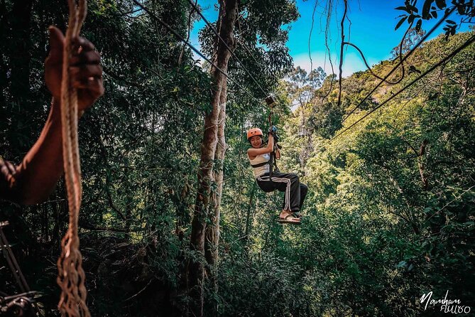 Samui Zipline FLY & Fun Tree Bridge Jungle Cafe & Waterfall - Key highlights at a glance