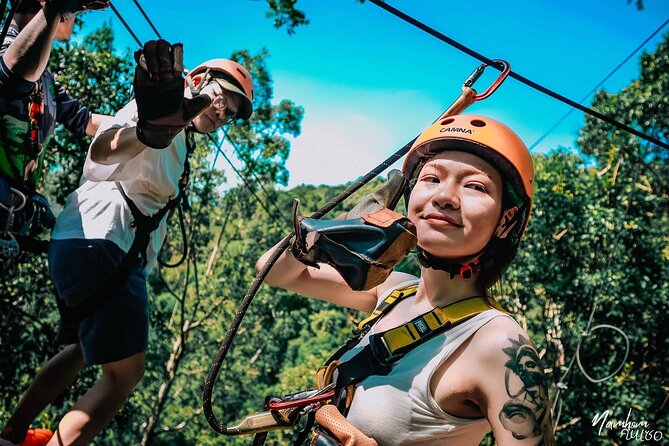 Samui Zipline FLY & Fun Tree Bridge Jungle Cafe & Waterfall - Flying Over Rainforest and Ocean: What the Zipline Run Really Delivers