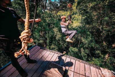 Samui Zipline FLY & Fun Tree Bridge Jungle Cafe & Waterfall - The 3-hour Rhythm: Pickup, Getting Ready, Then Into the Air