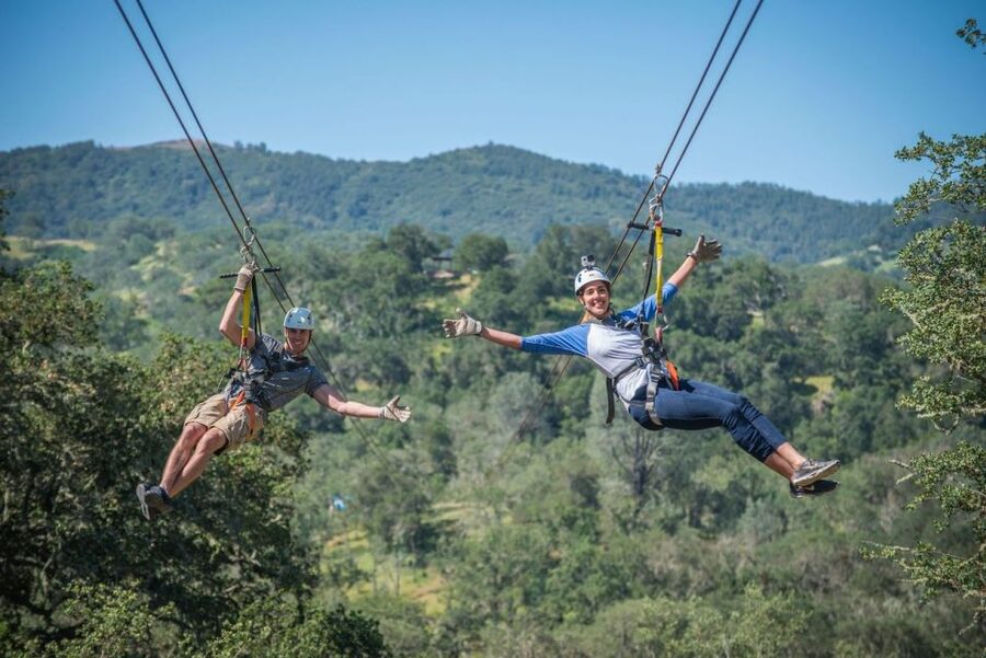 Santa Margarita: Zipline Adventure with 6 Different Ziplines - Safety briefing and gear use that actually helps