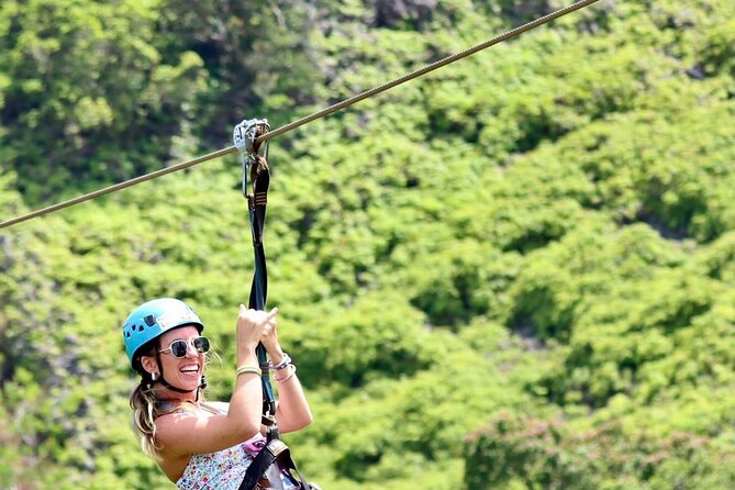 Shaka Zipline: 8 Line Zipline Tour (80 - 260 lbs) - How the guides handle safety and first-time nerves