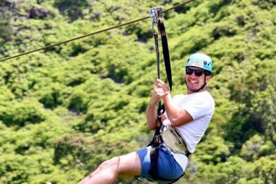 Shaka Zipline: 8 Line Zipline Tour (80 - 260 lbs) - Eight ziplines that mix jungle, mountains, and ocean views