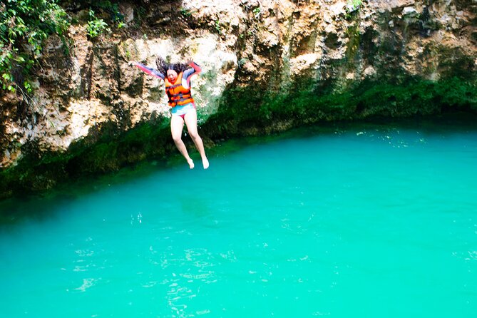Shared ATV, Zipline, and Cenote Adventure from Playa del Carmen - Ziplining through the treetops: thrill with a hard limit