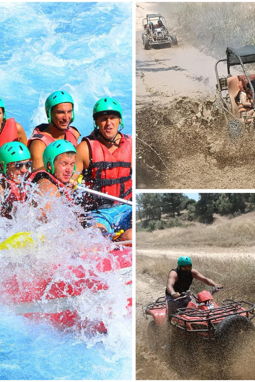 Side&Alanya:Rafting,Jeep,Quad/Buggy Safari/Zipline wLunch - Lunch That Actually Fits the Flow of an 8-Hour Adventure