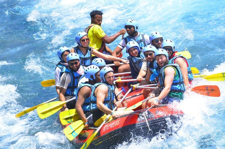Side/Antalya: Jeep, Buggy, Rafting & Zipline Tour with lunch - Riversides lunch: included buffet and how to time your energy