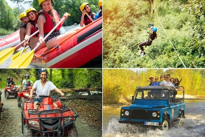 Side / Manavgat : Combo Rafting , Buggy & Jeep & Zipline(4 in 1) - H2: Pickup, Timing, and Meeting at the Security Gate