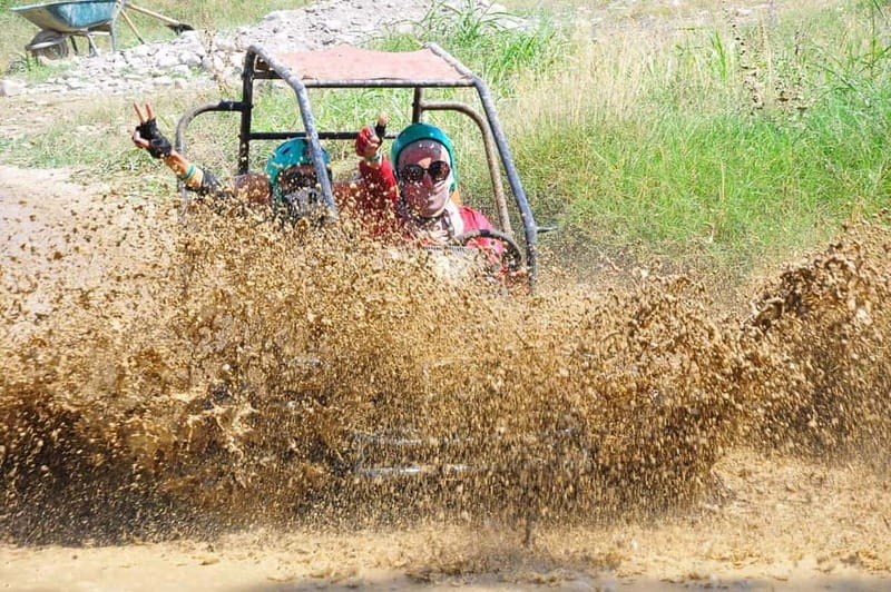 Side: Private Rafting, Zipline, Quad or Buggy w/ Lunch - Lunch by the river: when a 3-course break feels well earned
