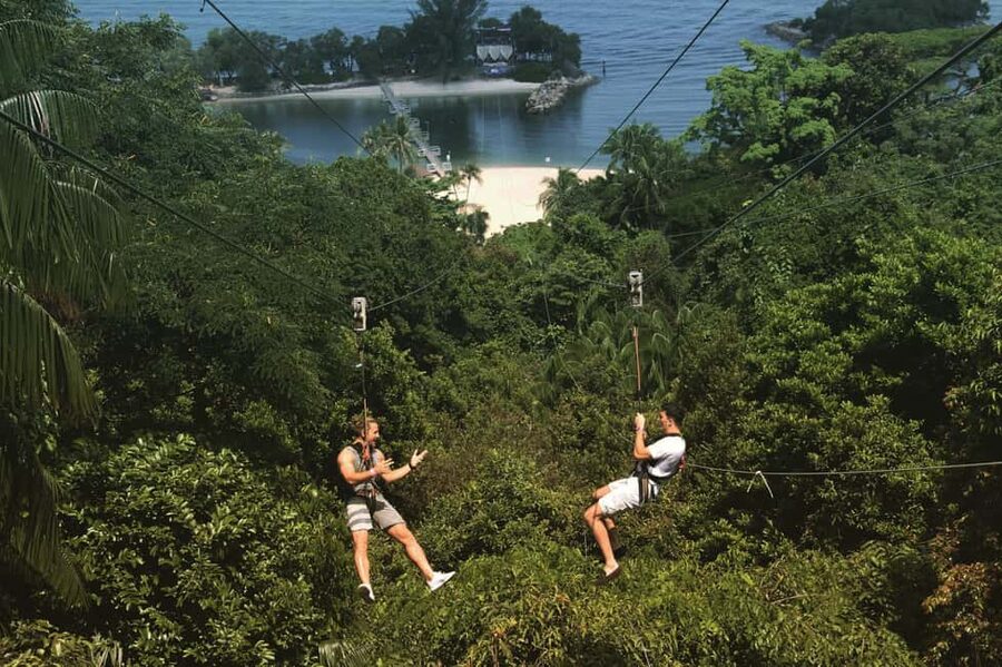 Singapore: Mega Adventure Zipline - How to plan your day so you don’t rush the big moments