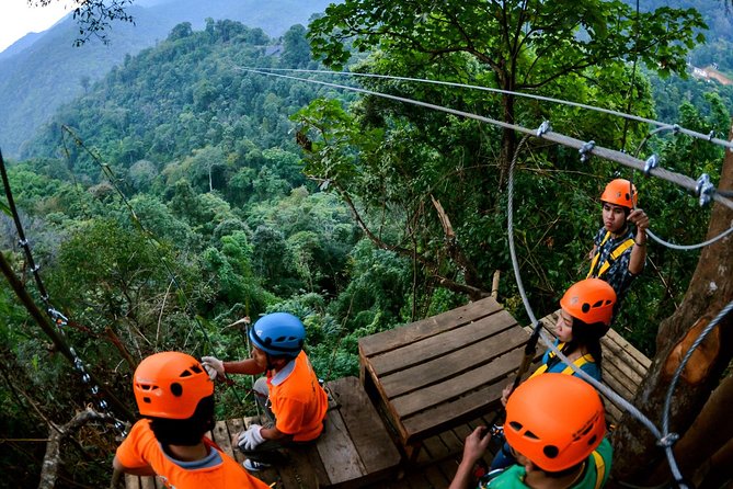 Skyline Jungle Zipline Adventure – Chiang Mai - Skyline’s ziplines, bridges, and the big adrenaline pieces