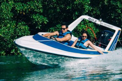 Snorkel, ATV, Zipline and Cenote Adventure from Cancun - Yucatan jungle ATV driving: expect dirt, roots, and real steering