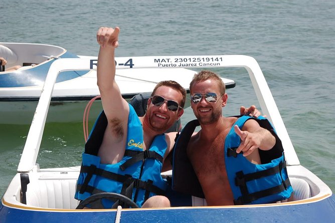 Snorkel, ATV, Zipline and Cenote Adventure from Cancun - Cenote swimming and cliff jumps: what it feels like once you’re in