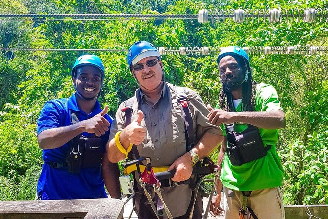 St. Kitts Zipline Experience - Harnesses, gear, and the moment you feel the braking