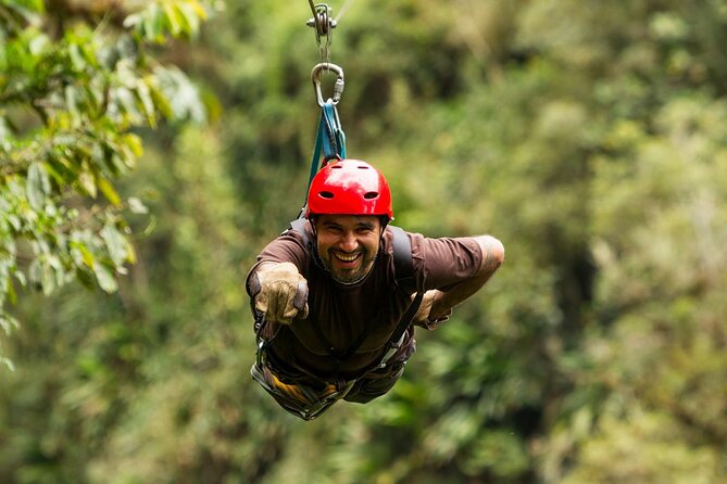 St. Lucia 3 in 1 Combo: Aerial Tram, Rainforest Trail & Zipline - Canopy zipline course: 8 lines, 9 platforms, and real safety focus