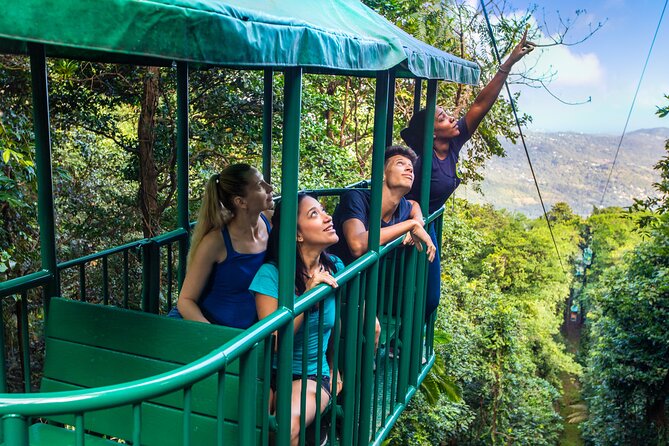 St Lucia Ultimate 3 Package: Aerial Tram, Zipline and Hiking - Aerial Tram: Fast Up, Calm Views