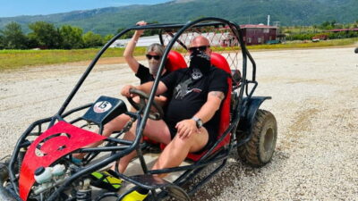Super Combo 5in1 Jeep, Rafting, Buggy, Zipline and Canyon - How the day flows: bridge stop to riverside lunch