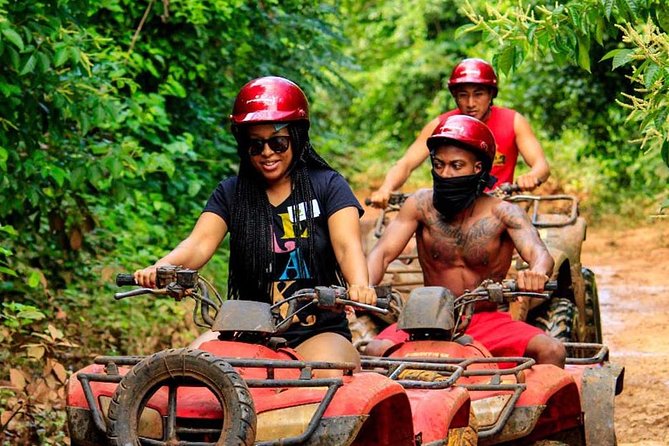 Super Combo ATV in Cancun with Zipline, Snorkel, Cenote, transfer - Stop 1: Puerto Morelos National Reef Park Snorkeling