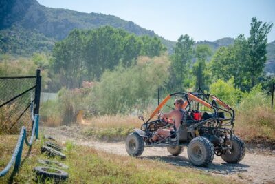 Super Combo Rafting, Jeep Safari, Quad/Buggy & Zipline f/Alanya - Zipline plus quad or buggy safari: the adrenaline variety pack