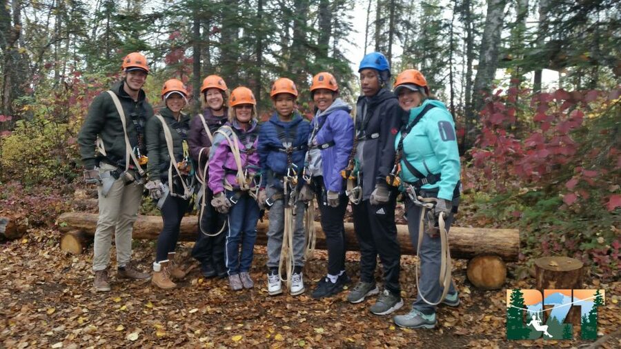 Talkeetna: Denali Zipline Tours - Ground school and safety: how they set you up before you fly