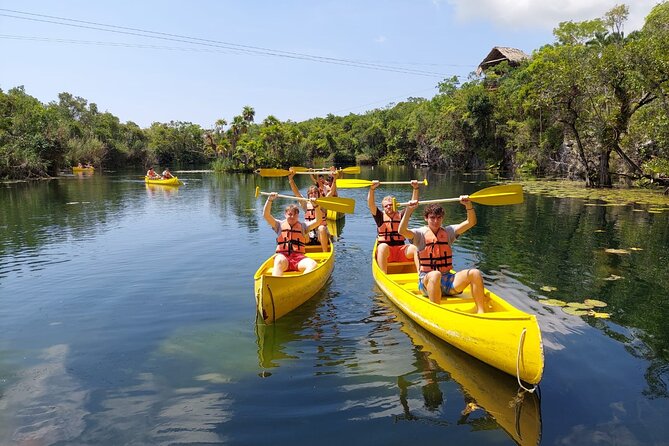 Tankah Mayan Village Zipline Nature Park - Cenote Time: Open Cenotes, Snorkeling, and Cooling Off for Real
