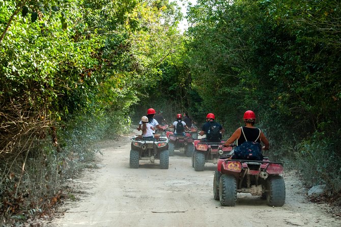 The best ATVs, zipline, cenote tour with lunch and transportation - Zipline Over the Canopy: What You Should Expect