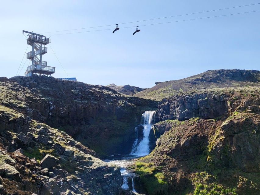 The Falcon : Superman ride with Mega Zipline Iceland - The run itself: speed, timing, and what you actually control
