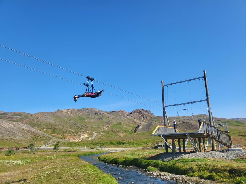The Falcon : Superman ride with Mega Zipline Iceland - Gear rules in Iceland: dress like the wind is in charge