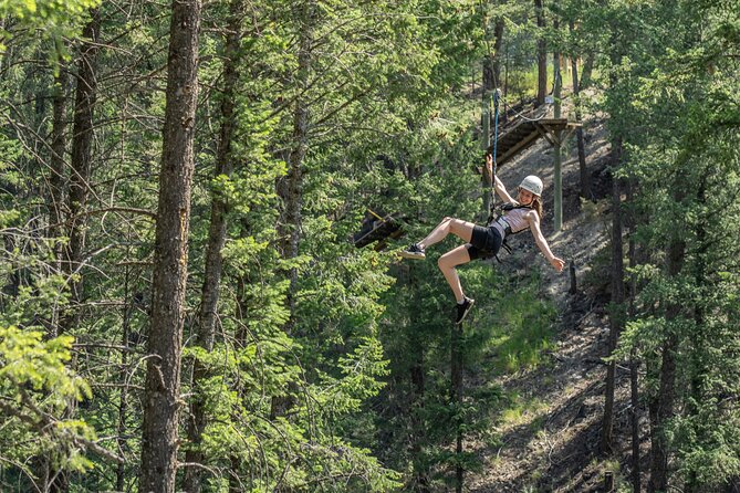Thrilling 2-Hour Zipline Tour in Radium Hot Springs - Dry Gulch Valley: the first five lines and why the zig-zag matters