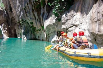 Thrilling Zipline Adventure Göynük Canyon from Kemer - The exact gear setup: wetsuit, harness, helmet (and why it matters)