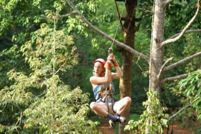 Thrilling Zipline Adventures at Thai'd Up in Krabi's Lush Jungle - The 2-hour Zone A zipline tasting: what you’re really signing up for
